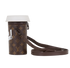 Coffee Cup Convertible Pouch, &pound;1,600, Handbags, Brown, Canvas/Leather, Bottom view
